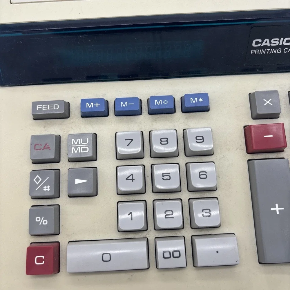 Vintage Casio DL 220 S Printing Calculator Tested‎ And Working